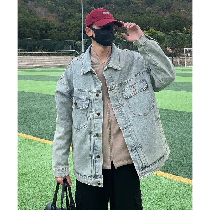 MERRTO Denim Jackets Unisex-50