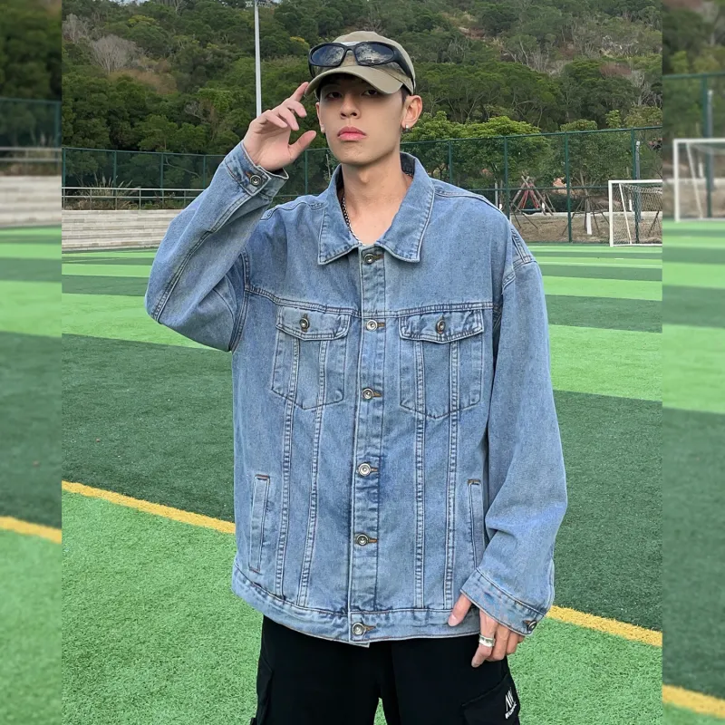 MERRTO Denim Jackets Unisex-12