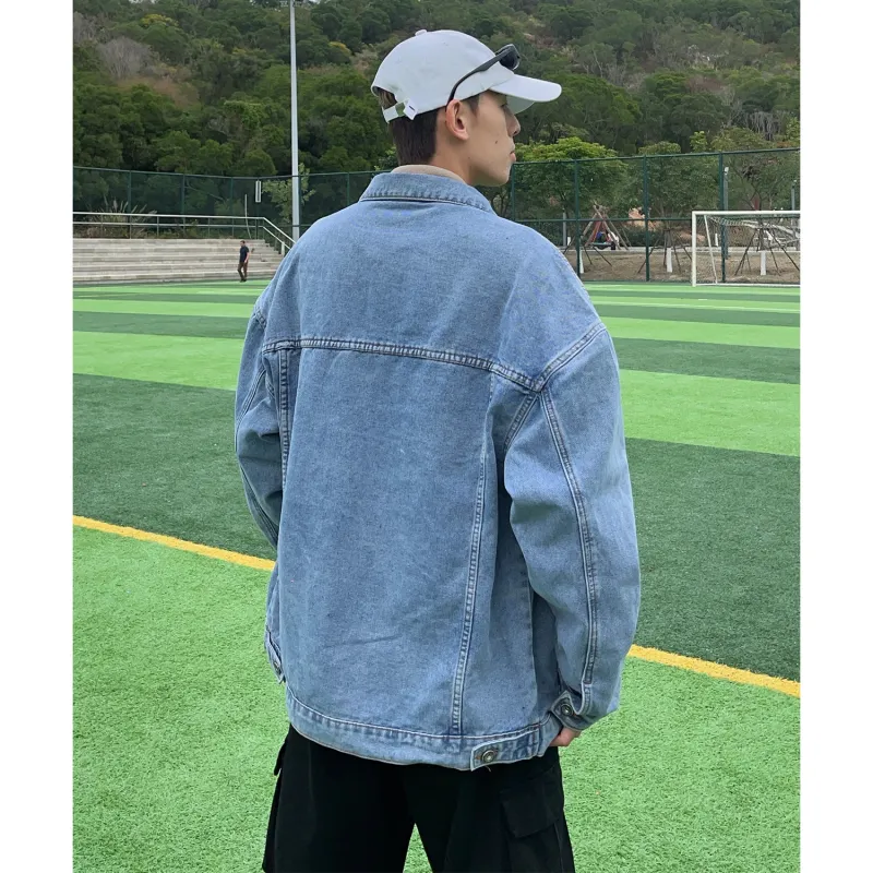 MERRTO Denim Jackets Unisex-17