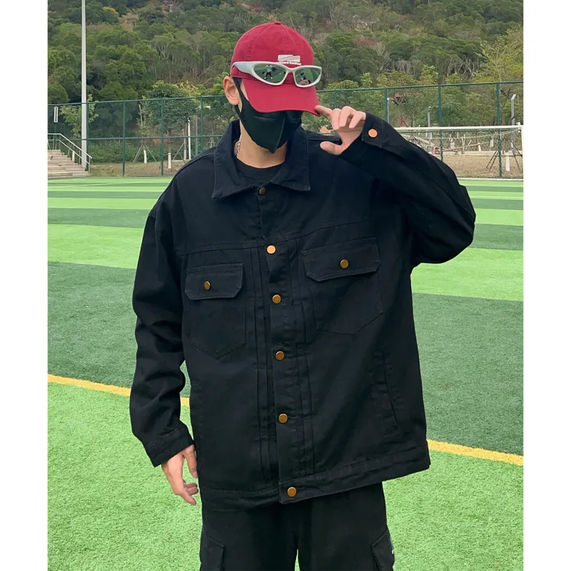 MERRTO Denim Jackets Unisex-25