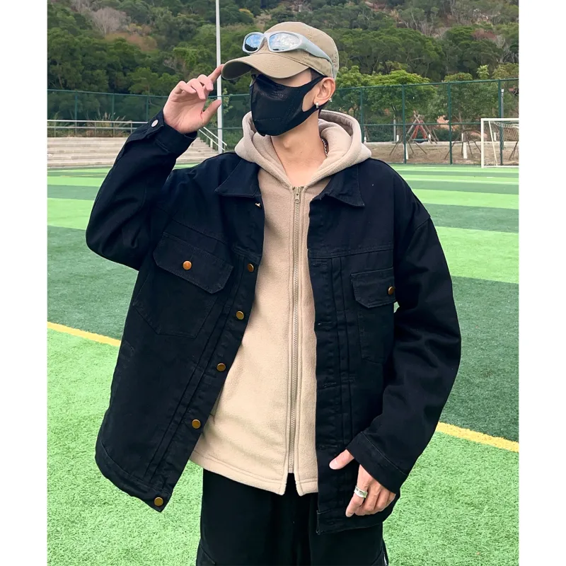 MERRTO Denim Jackets Unisex-94