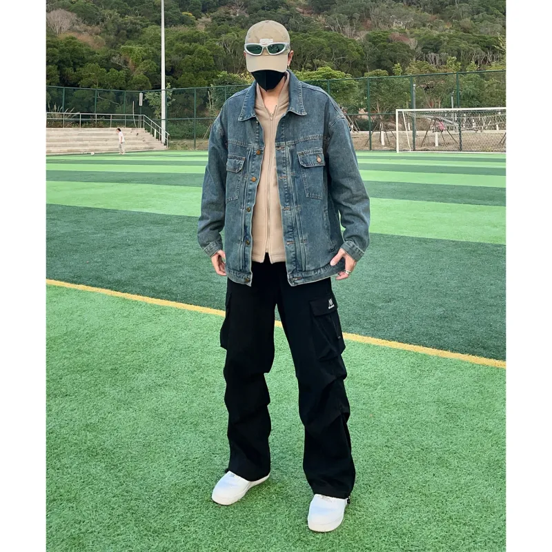 MERRTO Denim Jackets Unisex-31
