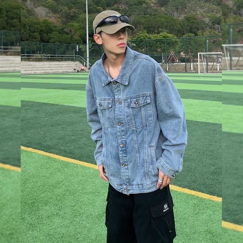 MERRTO Denim Jackets Unisex-11
