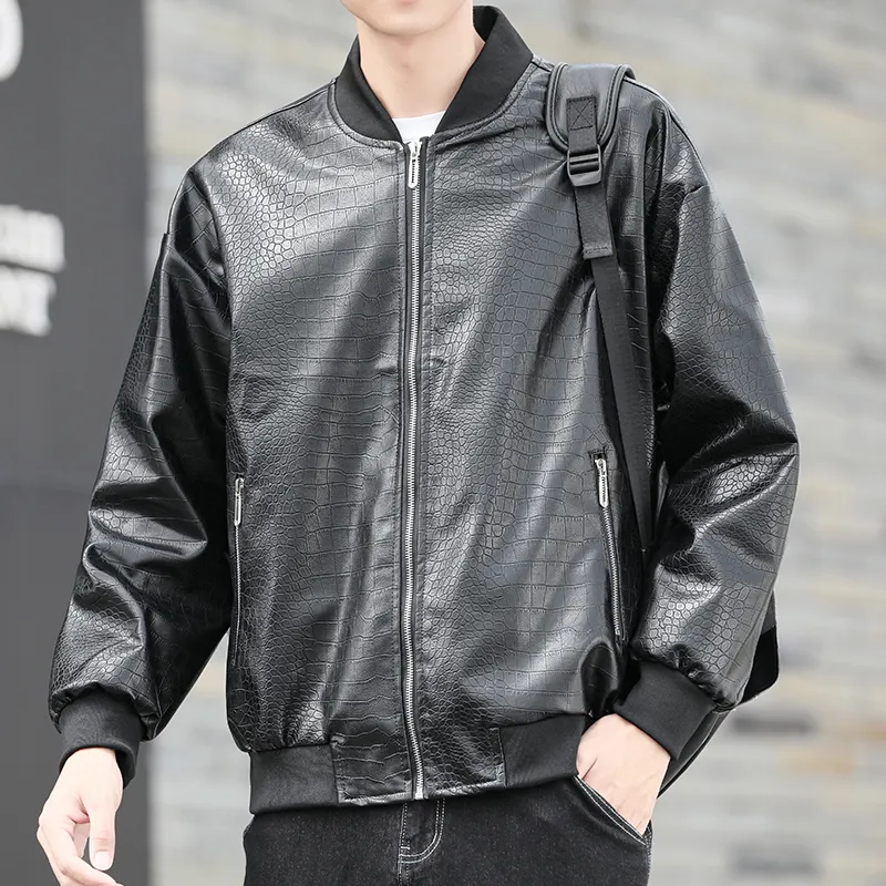 MERRTO Leather Jackets Unisex-15