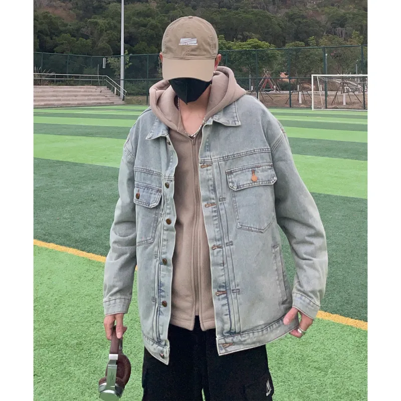 MERRTO Denim Jackets Unisex-85