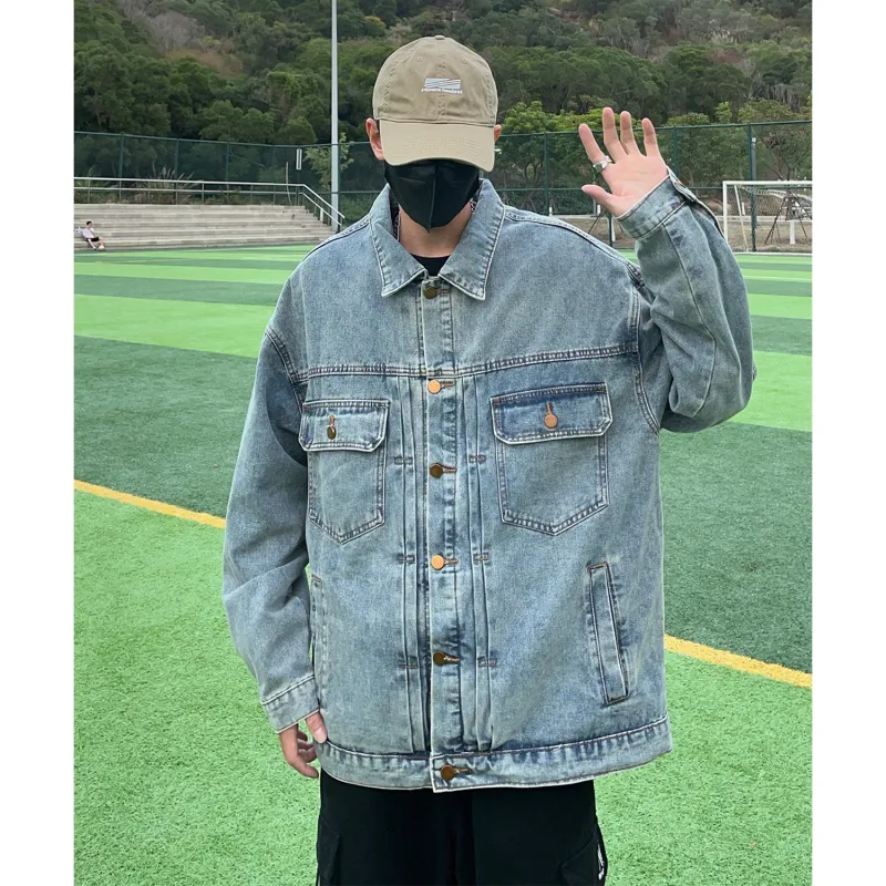 MERRTO Denim Jackets Unisex-11