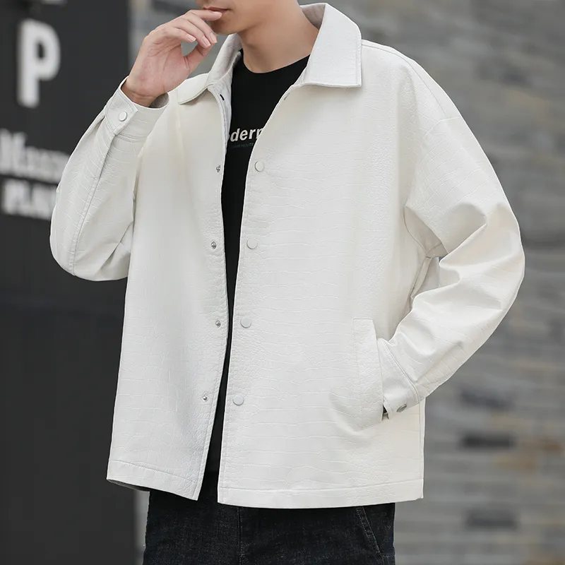 MERRTO Leather Jackets Unisex-47