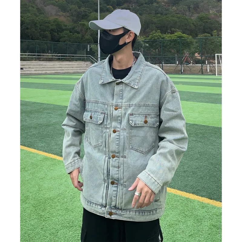 MERRTO Denim Jackets Unisex-20