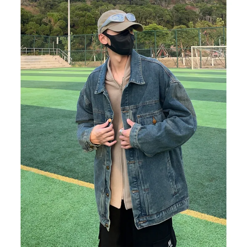 MERRTO Denim Jackets Unisex-35