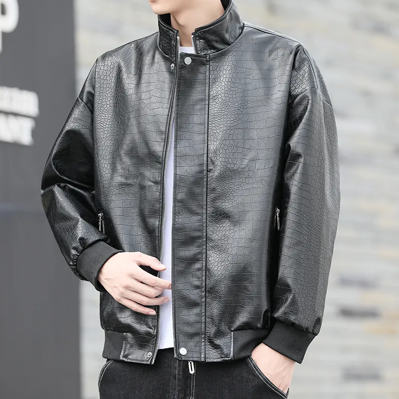 MERRTO Leather Jackets Unisex-30