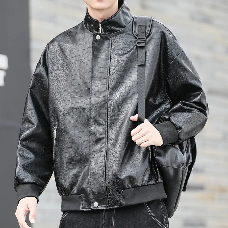 MERRTO Leather Jackets Unisex-26