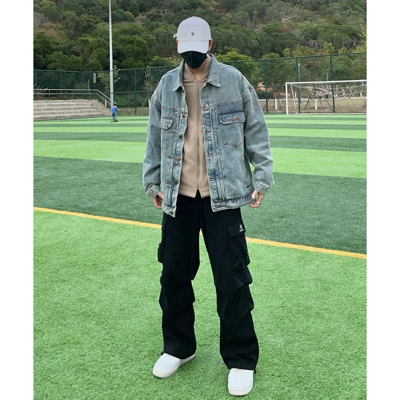 MERRTO Denim Jackets Unisex-39