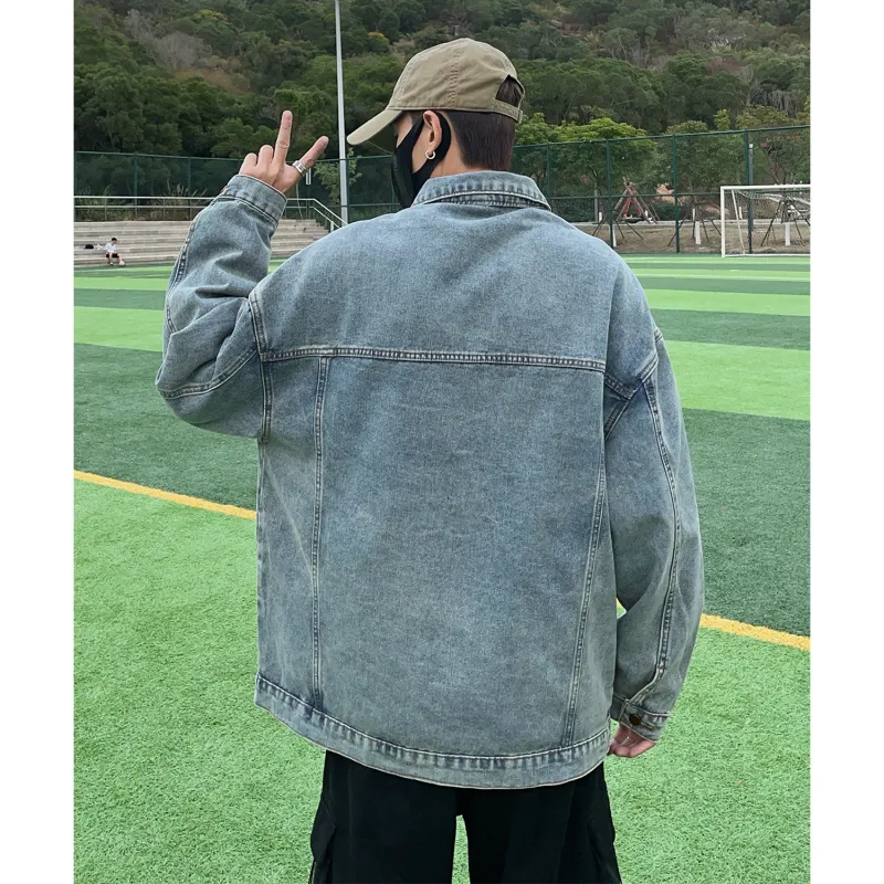 MERRTO Denim Jackets Unisex-13