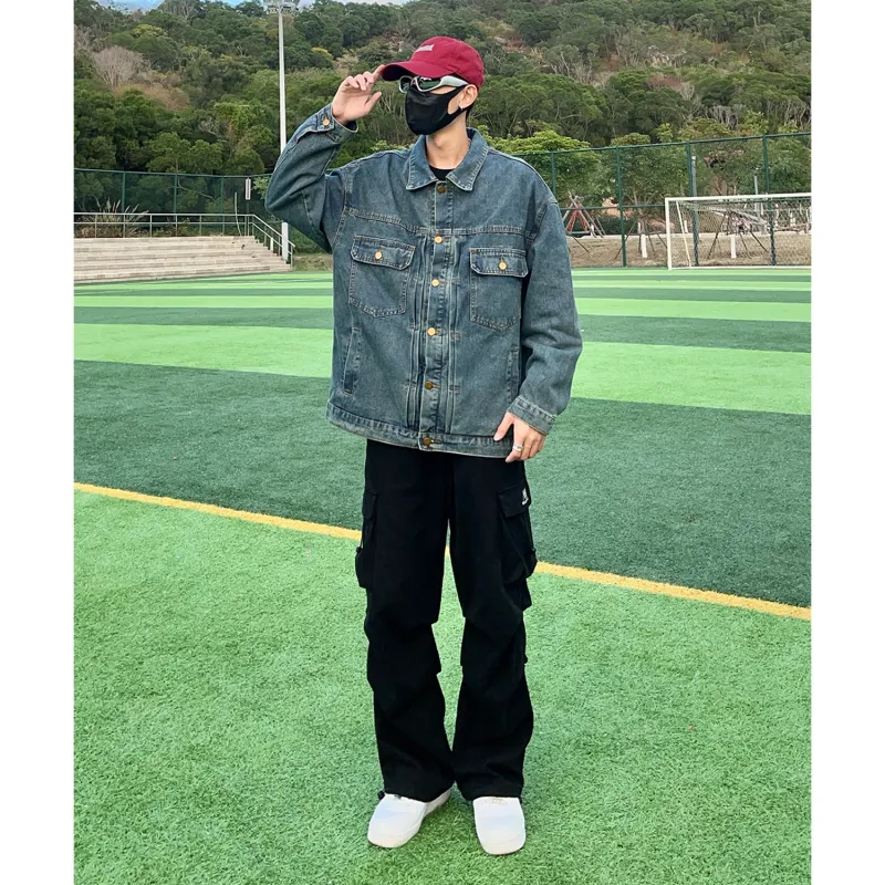MERRTO Denim Jackets Unisex-3