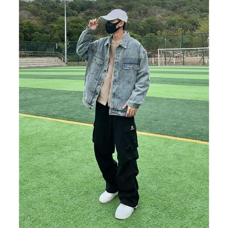 MERRTO Denim Jackets Unisex-40
