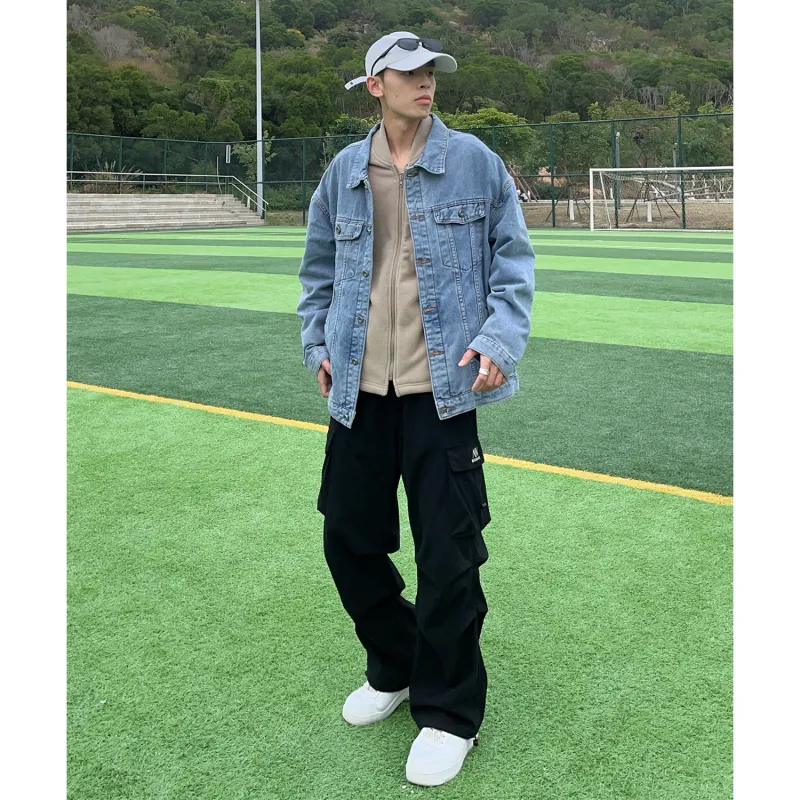 MERRTO Denim Jackets Unisex-14