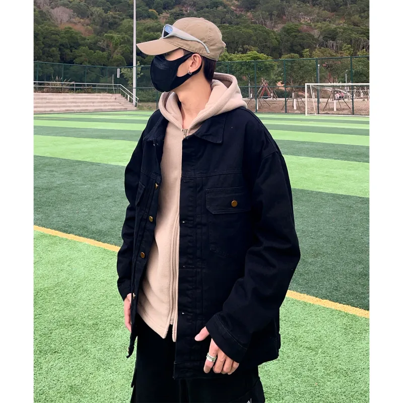 MERRTO Denim Jackets Unisex-95