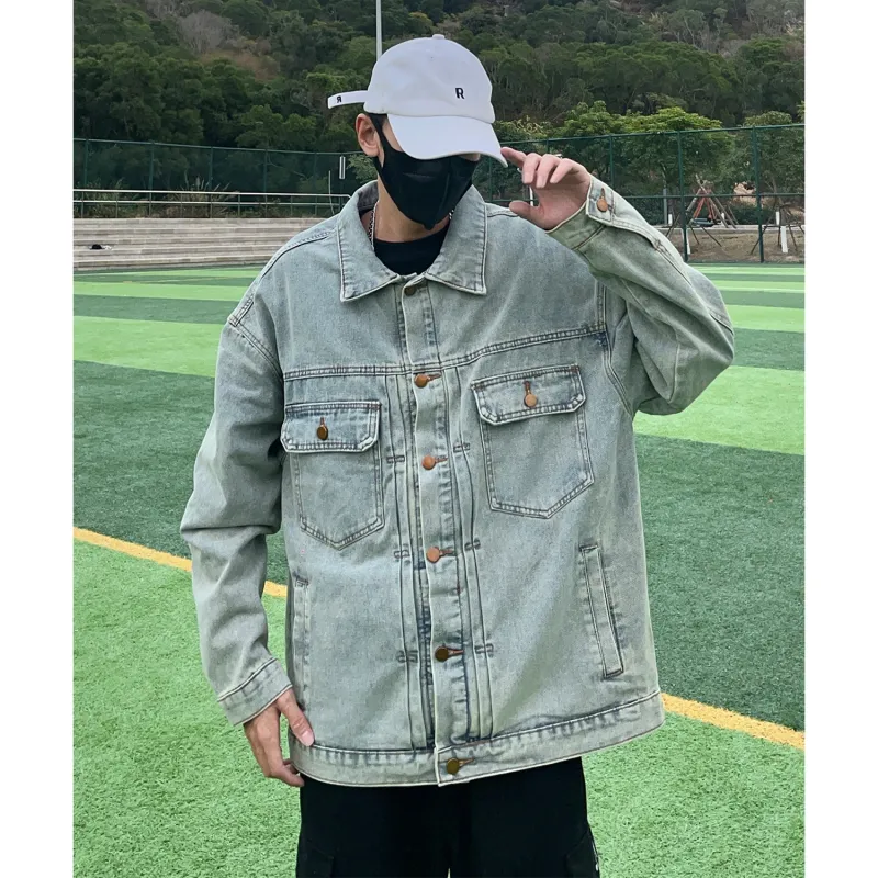 MERRTO Denim Jackets Unisex-19
