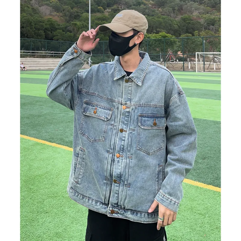 MERRTO Denim Jackets Unisex-12