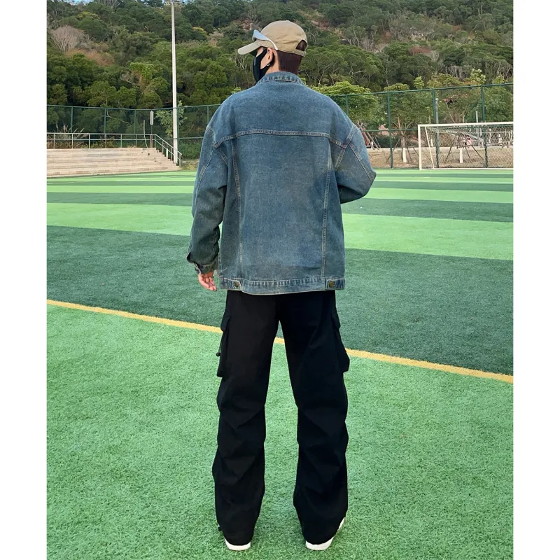 MERRTO Denim Jackets Unisex-33