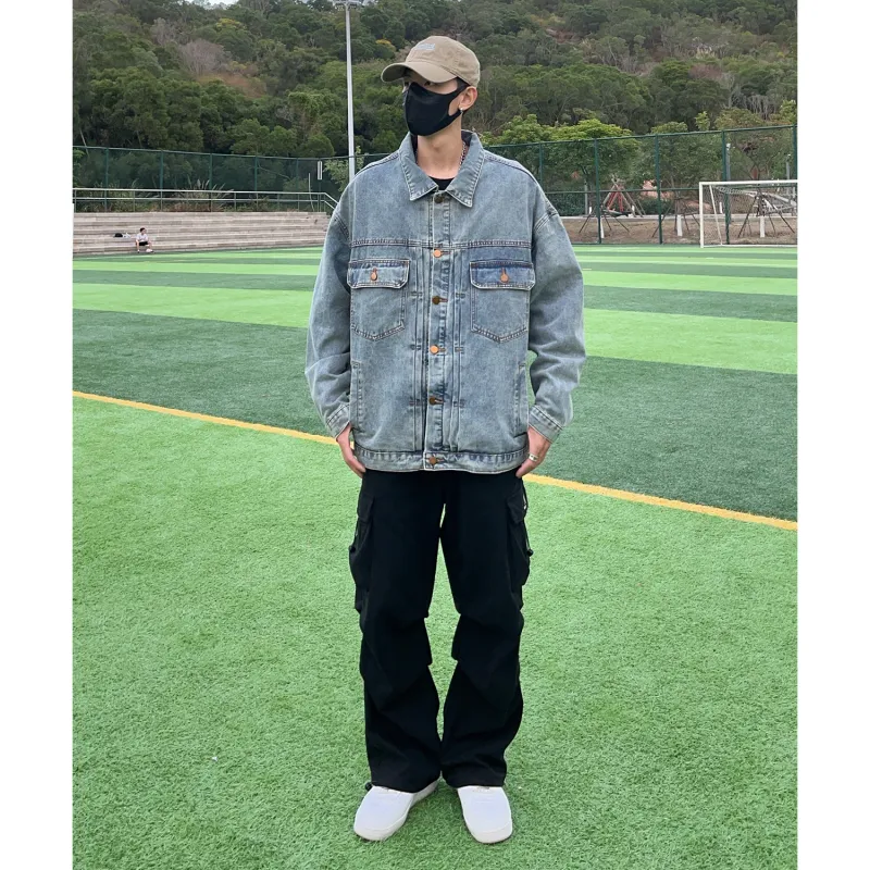 MERRTO Denim Jackets Unisex-9
