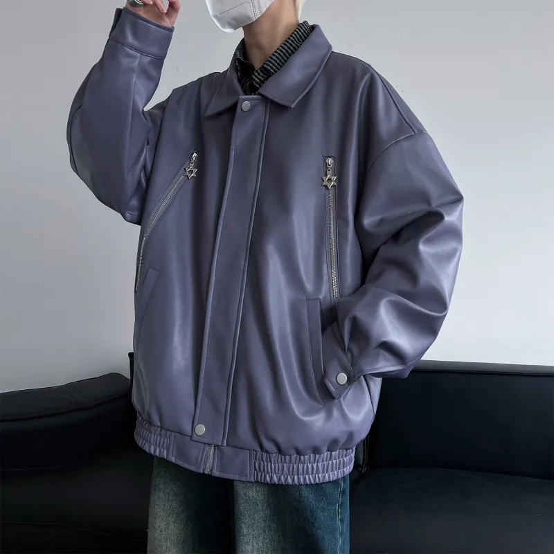 MERRTO Leather Jackets Unisex-10