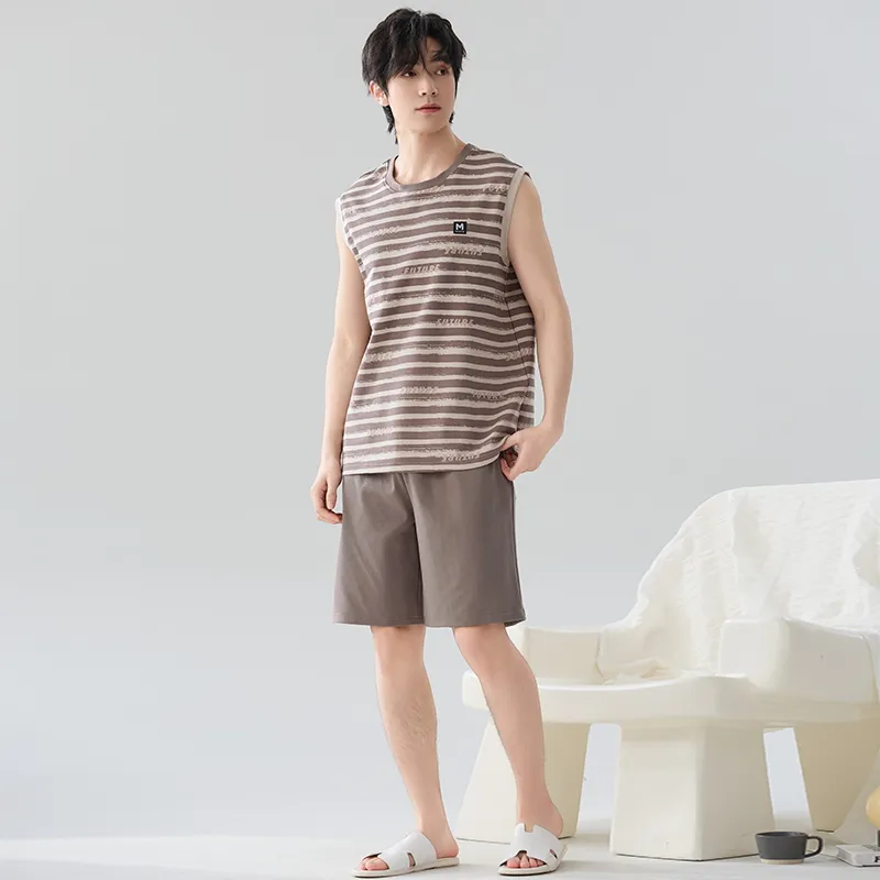 JINXU Men Pajama Sets-2