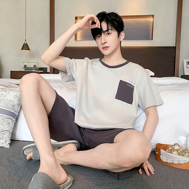 JINXU Men Pajama Sets-3