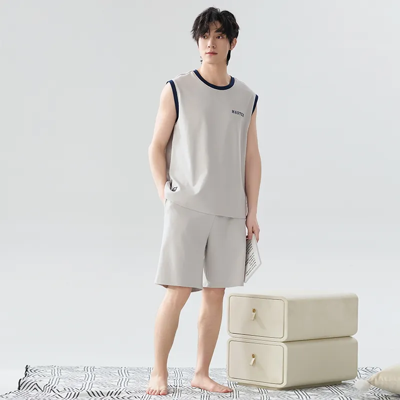 JINXU Men Pajama Sets-5