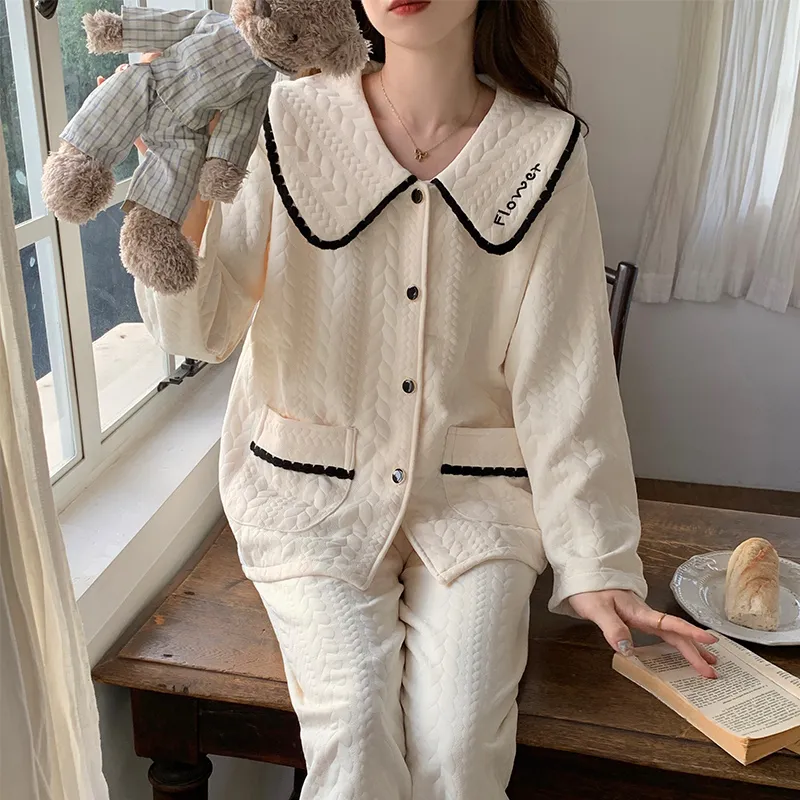 JINXU Women's Pajama Sets-11