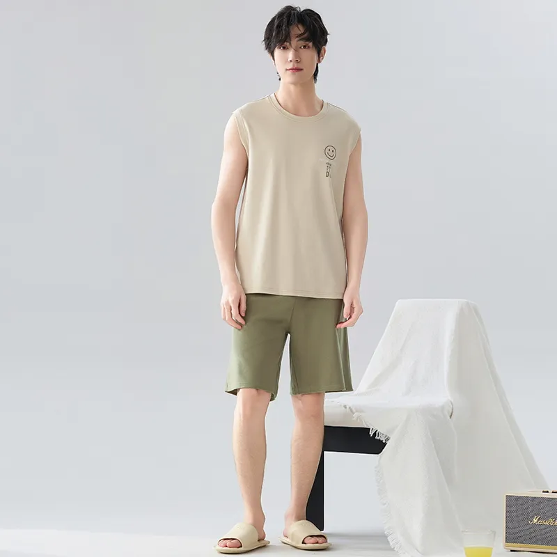 JINXU Men Pajama Sets-13