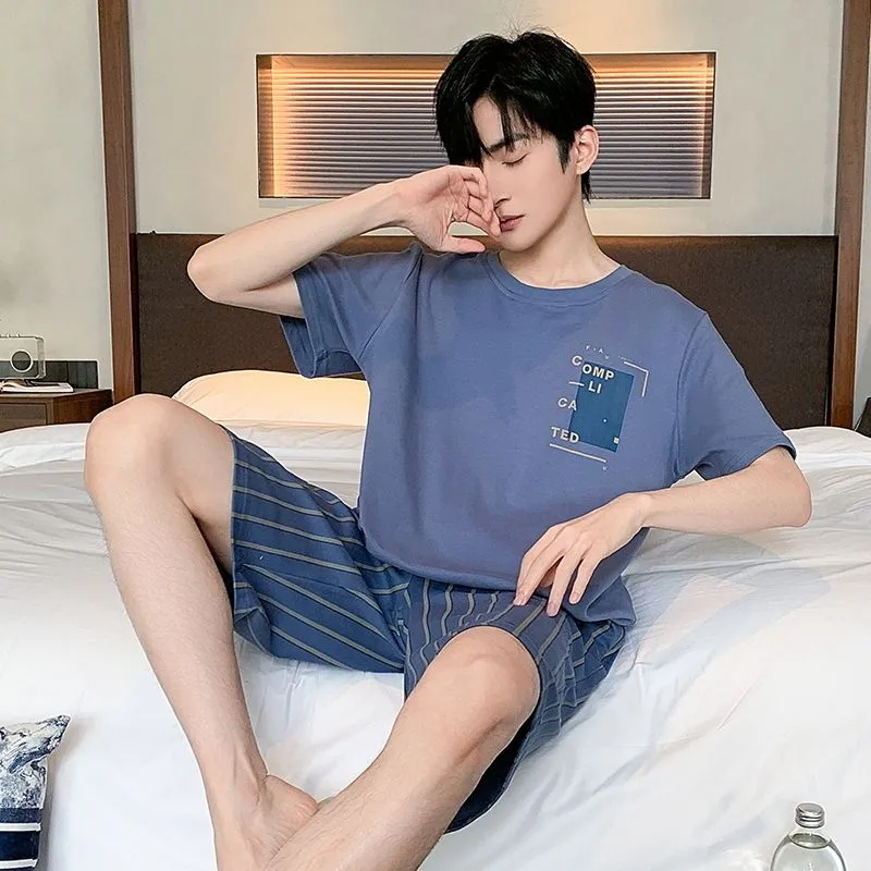 JINXU Men Pajama Sets-3