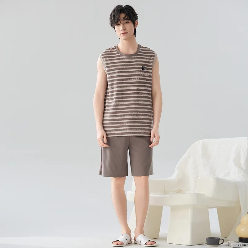 JINXU Men Pajama Sets-1