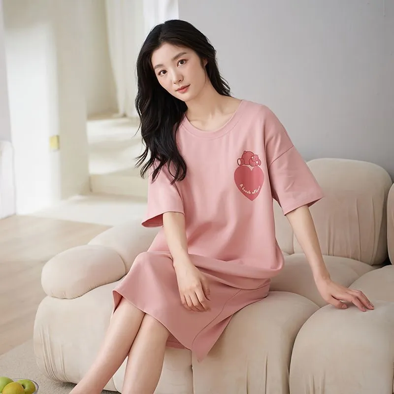 JINXU Women's Nightgowns-2