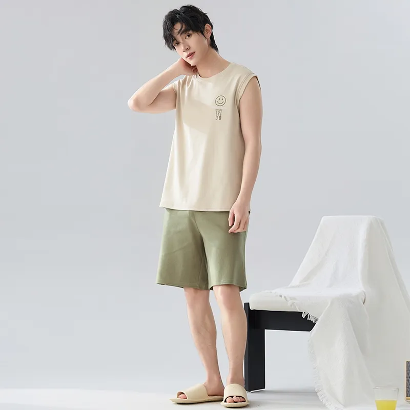 JINXU Men Pajama Sets-15