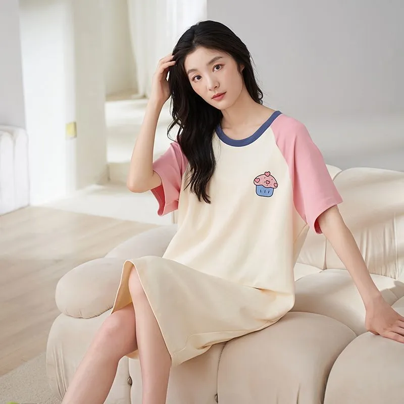 JINXU Women's Nightgowns-3
