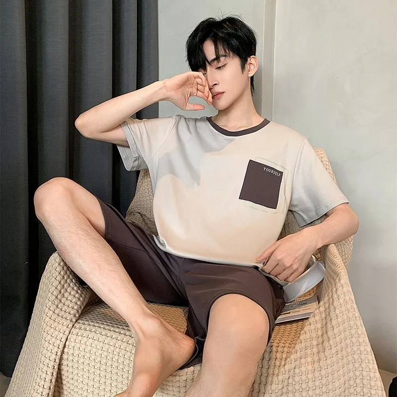 JINXU Men Pajama Sets-1