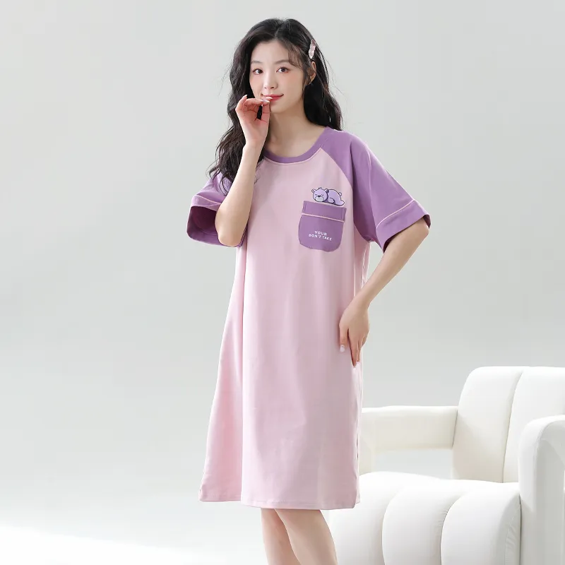 JINXU Women's Nightgowns-2