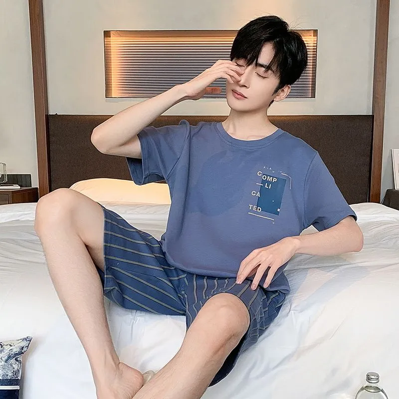 JINXU Men Pajama Sets-4