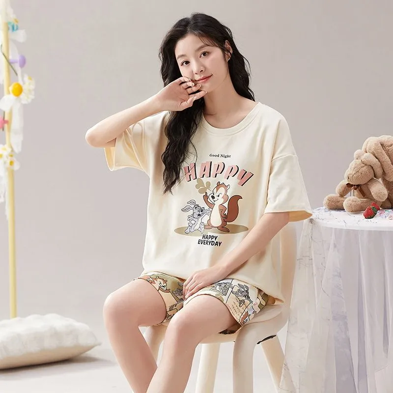 JINXU Women's Pajama Sets-2