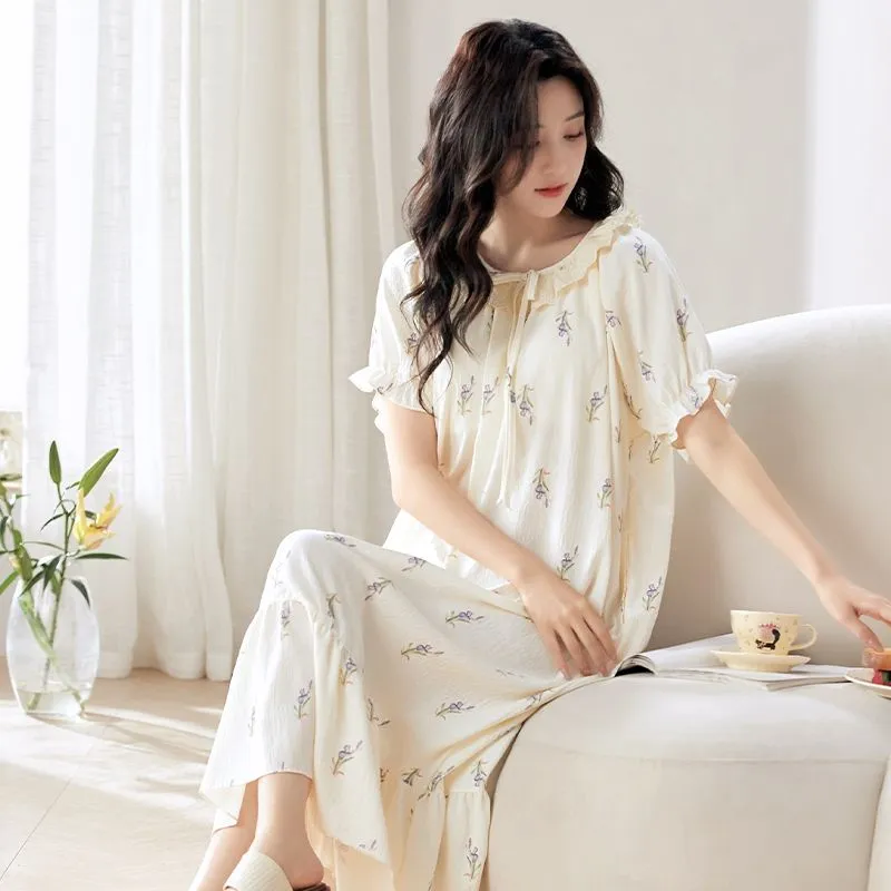 JINXU Women's Nightgowns-1
