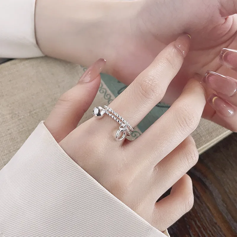 COISE S925 Silver Rings Women's-4