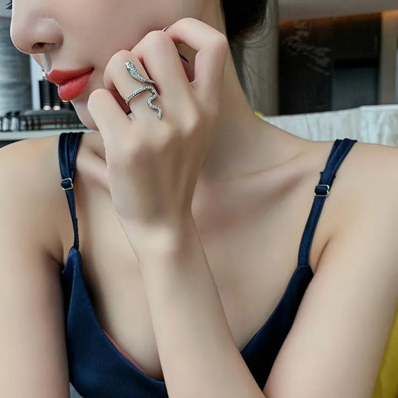 COISE S925 Silver Rings Women's-4