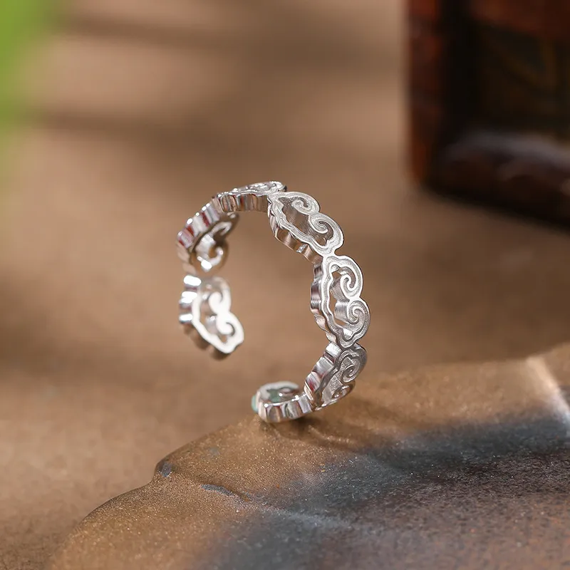 COISE S925 Silver Rings Women's-3