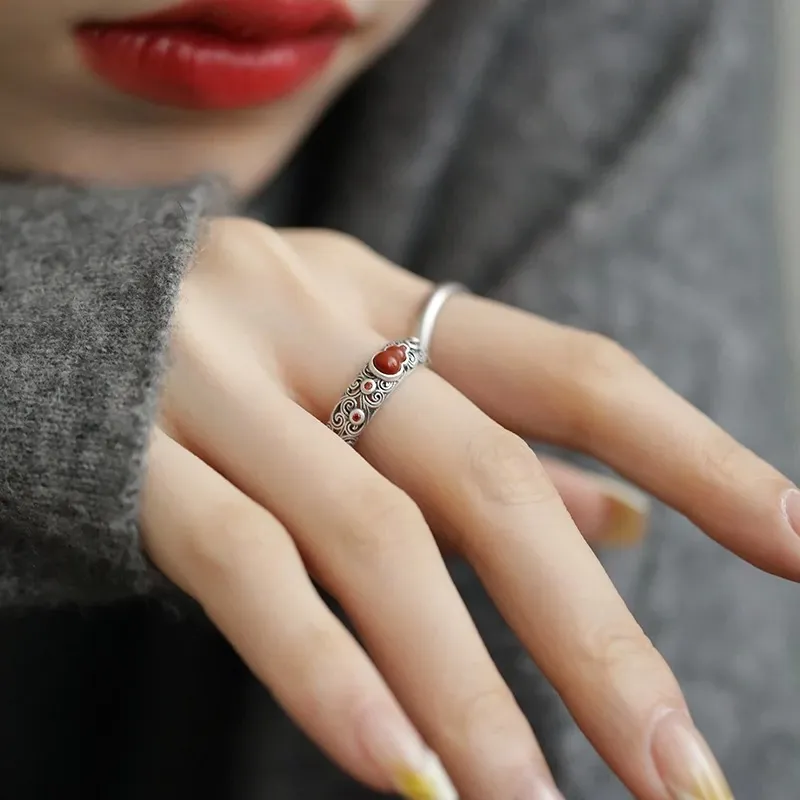 COISE Jade Rings Women's-3