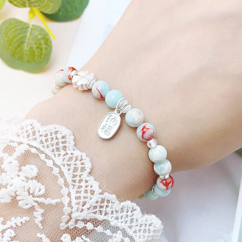 COISE Shoushan Stone Jade Bracelets Women's-1