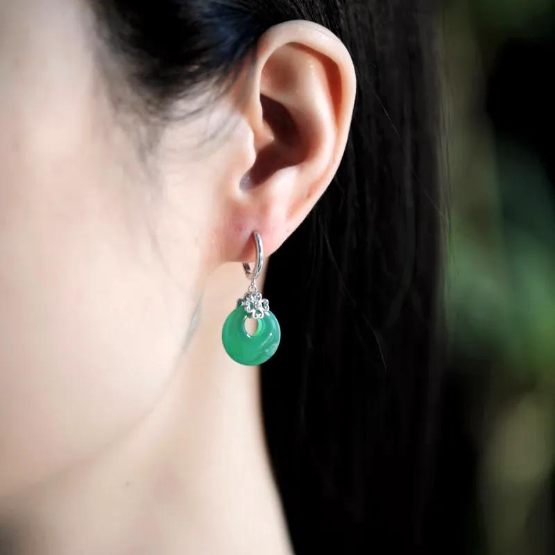 COISE Chalcedony Earrings Women's-6