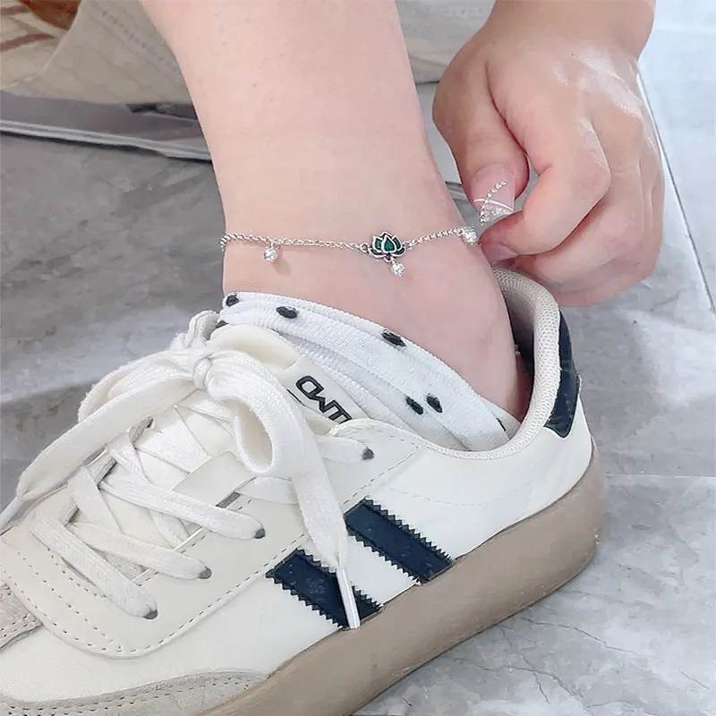 COISE S925 Silver Anklets Women's-2