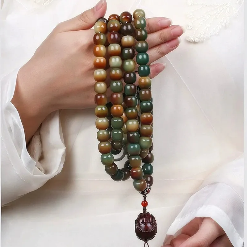 COISE Bodhi Root Bead Chain Unisex-5