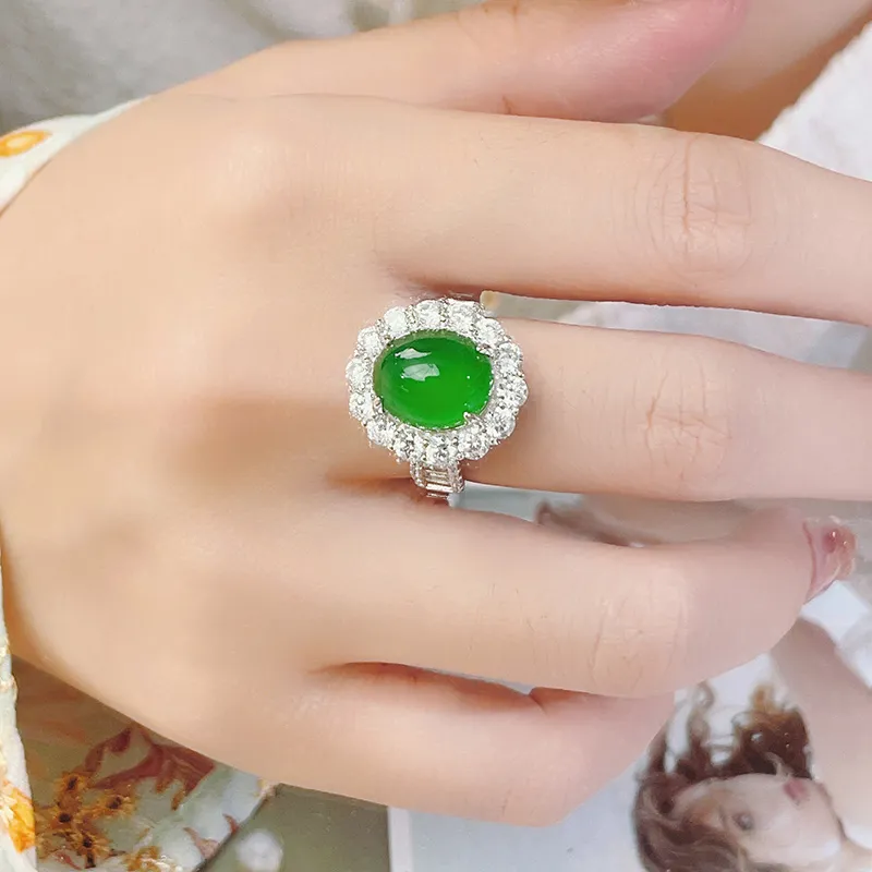 COISE Jade Rings Women's-3